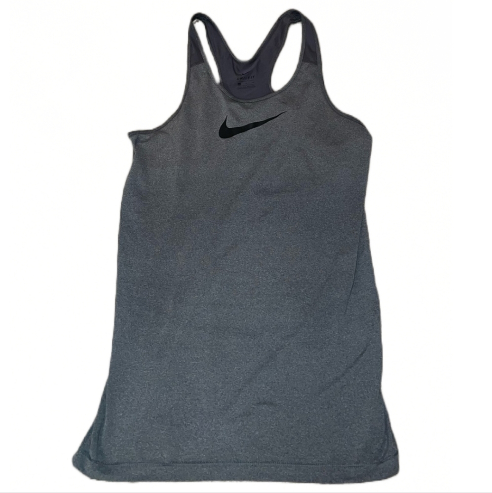 ✨️2/$20 Nike Dri-Fit Tank Top Dark Gray & Black Size XL